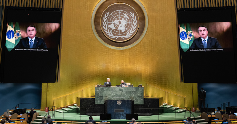 Íntegra do discurso do presidente Bolsonaro na ONU
